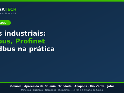 Redes industriais: Profibus, Profinet e Modbus na prática