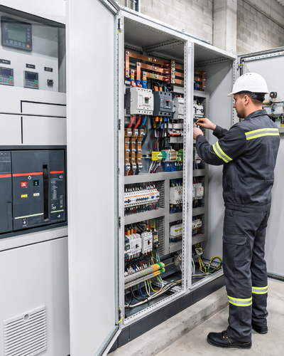 Eletricista Industrial em Goiânia | Painéis, Manutenção e NR-10
