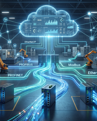 Integração de Redes Industriais em Goiânia | Profibus, Profinet e Modbus