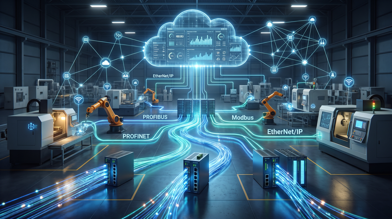 Integração de Redes Industriais em Goiânia | Profibus, Profinet e Modbus